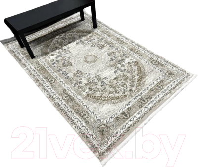Ковер Radjab Carpet Валенсия Прямоугольник S175A / 11301RK (1.6x2.3, Light Vizon/Grey)