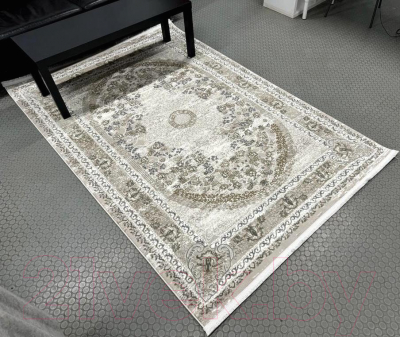Ковер Radjab Carpet Валенсия Прямоугольник S175A / 11297RK (2.4x3.4, Light Vizon/Grey)