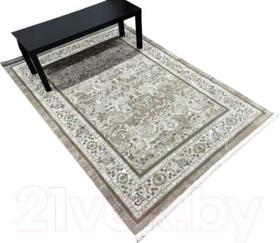 Ковер Radjab Carpet Валенсия Прямоугольник S176A / 11313RK (1.6x2.3, Light Vizon/Cream)