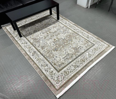 Ковер Radjab Carpet Валенсия Прямоугольник S176A / 11313RK (1.6x2.3, Light Vizon/Cream)