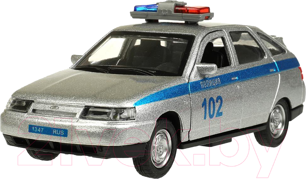 Автомобиль игрушечный Технопарк Полиция / 2112-12SLPOL-SR
