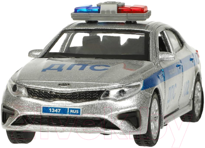 Автомобиль игрушечный Технопарк Kia Optima Полиция / OPTIMA-12POL-SR