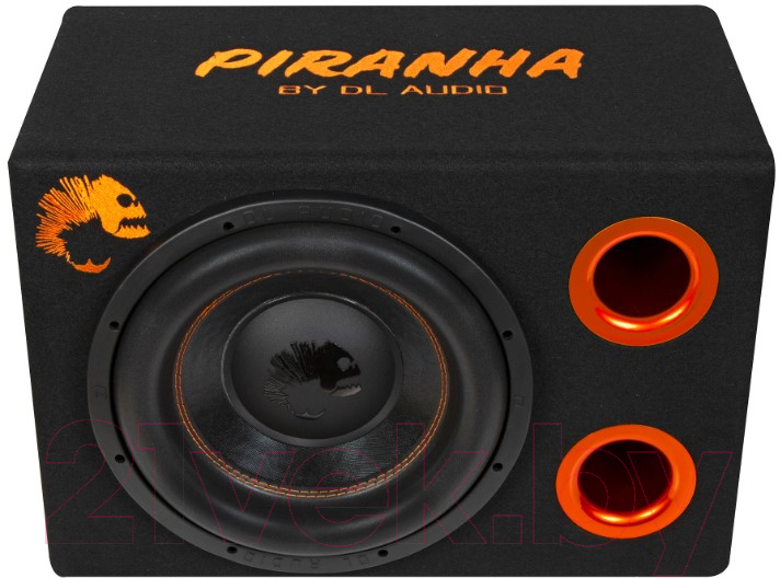Корпусной пассивный сабвуфер DL Audio Piranha 12 V2 Double Port — фото 3