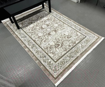 Коврик Radjab Carpet Валенсия Прямоугольник S176A / 11325RK (1.2x1.8, Light Vizon/Grey)