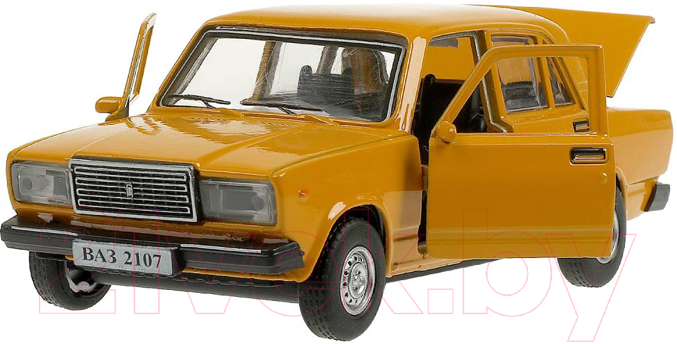 Автомобиль игрушечный Технопарк ваз-2107 / 2107-12-YE — фото 2