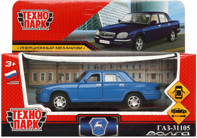 Автомобиль игрушечный Технопарк ГАЗ -31105 / 3110-12-BU