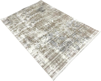 Коврик Radjab Carpet Валенсия Прямоугольник S174A / 11349RK (0.8x1.5, Cream/Vizon) - 