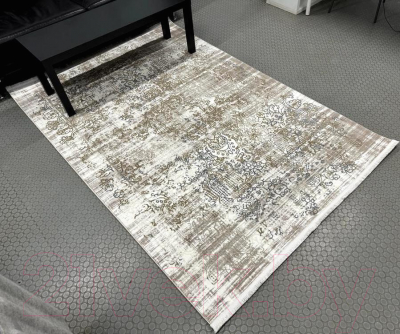 Ковер Radjab Carpet Валенсия Прямоугольник S174A / 11345RK (2x2.9, Cream/Vizon)