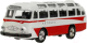 Автобус игрушечный Технопарк LAZ695-15-RD - 