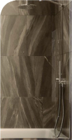 Стеклянная шторка для ванны MaybahGlass MGV-127-4у (бронзовое стекло/хром глянцевый) - 