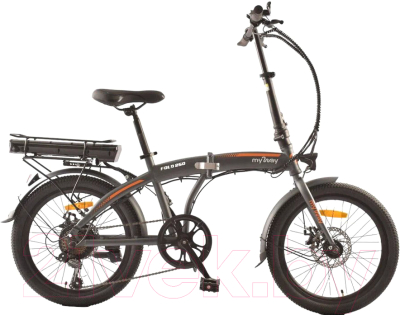 Электровелосипед MyWay Fold 250 20 (15, графитовый)