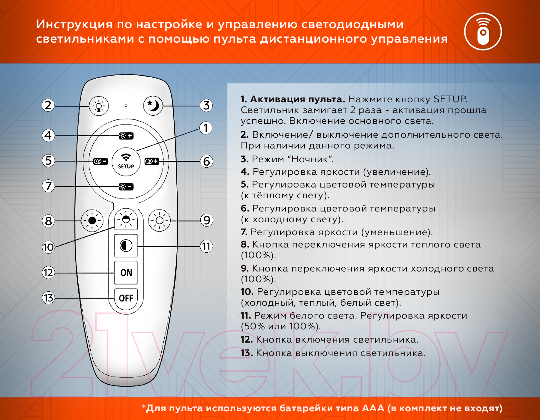 Люстра Ambrella Acrylica Ice FA261 WH (белый) — фото 6