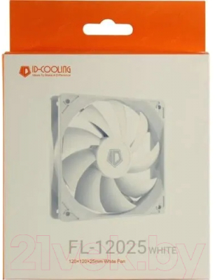 Изображение товара Вентилятор для корпуса ID-Cooling FL-12025 White