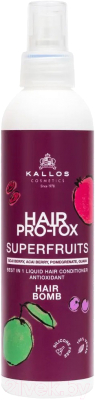 Спрей для волос Kallos KJMN Pro-Tox Superfruits Best In 1 (200мл)