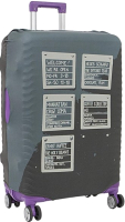 Чехол для чемодана Grott 210-LCS912-L-DCL (Dark Color) - 