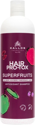 Шампунь для волос Kallos Pro-Tox Superfruits с антиоксидантами (1л)