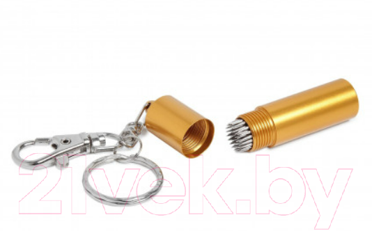 Инструмент для обработки наклейки кия No Brand Брелок Tip-Pik Gold (1шт) — фото 3