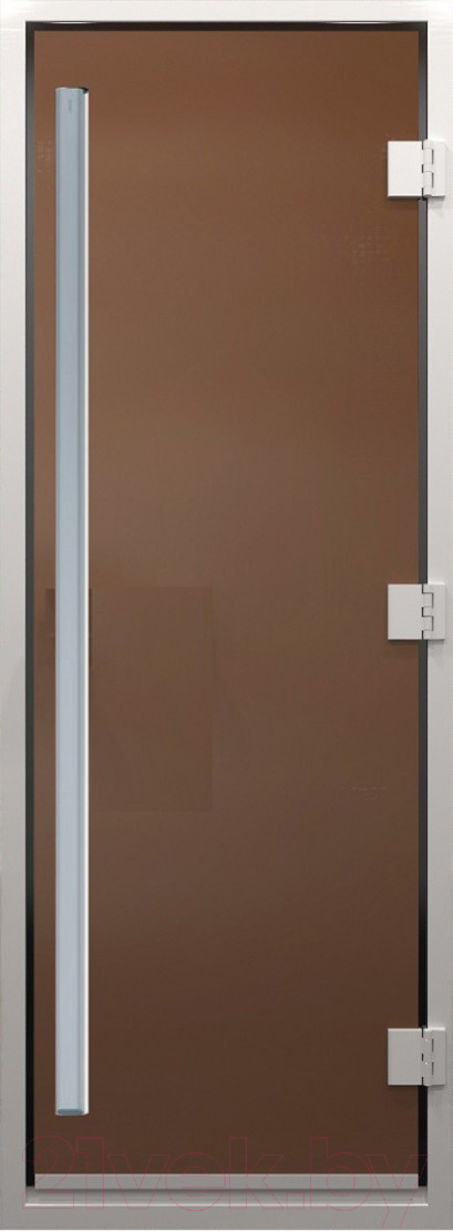 Стеклянная дверь для бани/сауны Doorwood Хамам Престиж 131x189 / DW03346