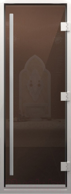 Стеклянная дверь для бани/сауны Doorwood Хамам Престиж 151x199 / DW02671