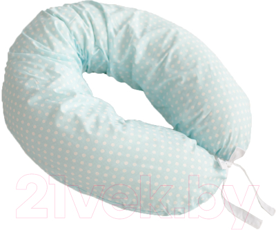 Подушка для беременных Martoo Mommy MOM-BL (голубой горох)