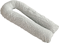 Подушка для беременных Martoo Mommy U / MOM-U-GR (белые звезды на сером) - 