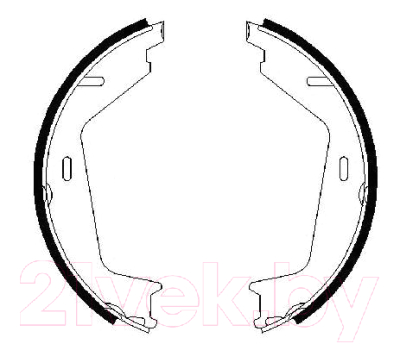 

Тормозные колодки Bosch, 0986487623