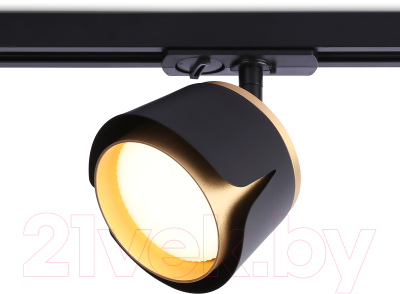 Трековый светильник Ambrella GL5344 BK/GD (черный/золото)