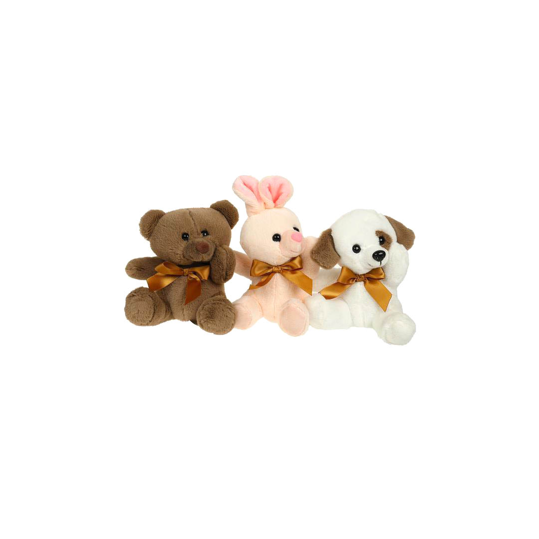 Набор мягких игрушек Добрые игрушки Мишки, зайки и щенки / M098799-14D — фото 2