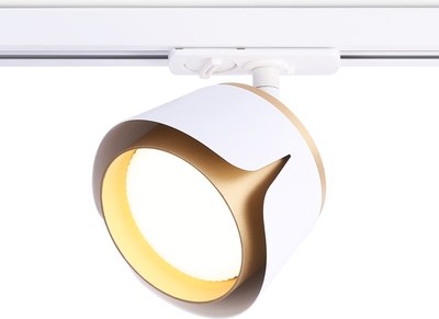 Трековый светильник Ambrella GL5343 WH/GD (белый/золото) - 