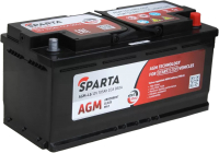 Автомобильный аккумулятор SPARTA AGM-L6 (105 А/ч) - 