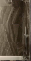 Стеклянная шторка для ванны MaybahGlass MGV-66-4у (бронзовое стекло/хром глянцевый) - 