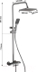 Миниатюра изображения товара Душевая система Ekko E2508-21 (темно-серый)