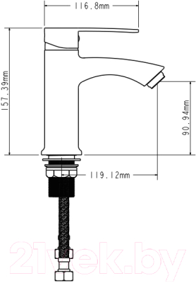 Смеситель Ekko E10151-7