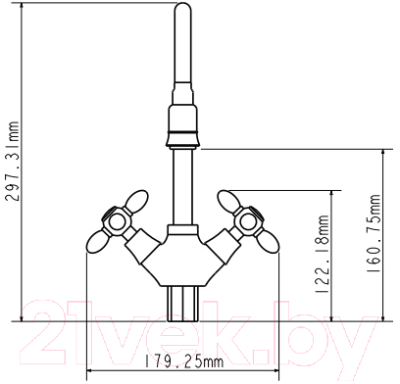 Смеситель Ekko E43127-6