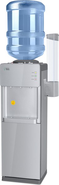 Кулер Ecotronic K23-LCE XS (шкафчик 7л, серебристый)