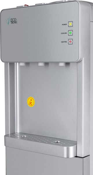 Кулер Ecotronic K23-LCE XS (шкафчик 7л, серебристый)