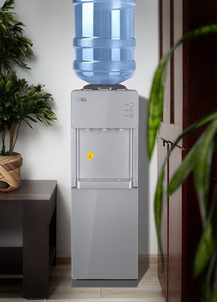 Кулер Ecotronic K23-LCE XS (шкафчик 7л, серебристый)