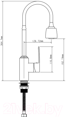 Смеситель Ekko E44151-7