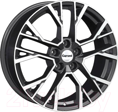 Изображение товара Литой диск Carwel Камак 18x7" 5x114.3мм DIA 54.1мм ET 53мм ABT