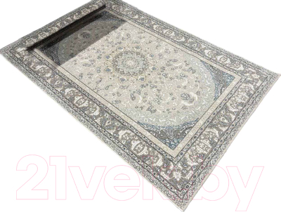 Ковер Radjab Carpet Панама Прямоугольник 8904D / 11457RK (2.4x3.4, Grey/White)