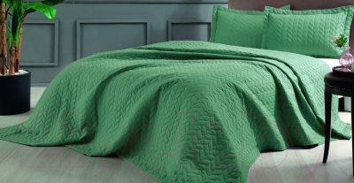 Набор текстиля для спальни TAC Glory TK / 71317957 (зеленый)