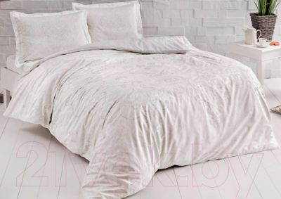 Комплект постельного белья TAC Castillo семейный / 60289755 (V01-кремовый)