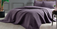 Набор текстиля для спальни TAC Glory TK / 71304197 (сливовый) - 