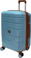 Чемодан на колесах Mironpan 23105 (L, голубой) - 