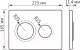 Миниатюра изображения товара Унитаз подвесной с инсталляцией Berges Vita Rimless / 043380 (с сиденьем)