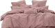 Комплект постельного белья PANDORA №1x1 15-1512 Пыльная роза Евро-стандарт (микрофибра) - 