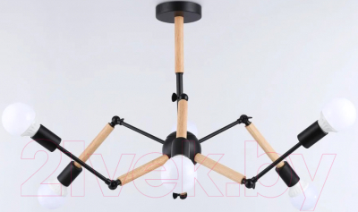 Люстра Ambrella Traditional TR80488/6 BK/LW