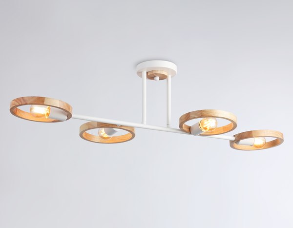 Люстра Ambrella Traditional TR8247/4 WH/LWD