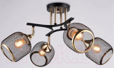 Люстра Ambrella Traditional TR80177/4 BK/FGD