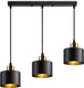 Люстра Ambrella Traditional TR8118/3 BK/BS (черный/латунь) - 